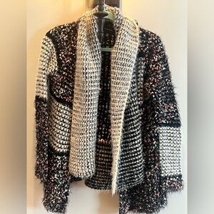 La Fee Verte from Anthropologie Knit Sweater Multicolored XS